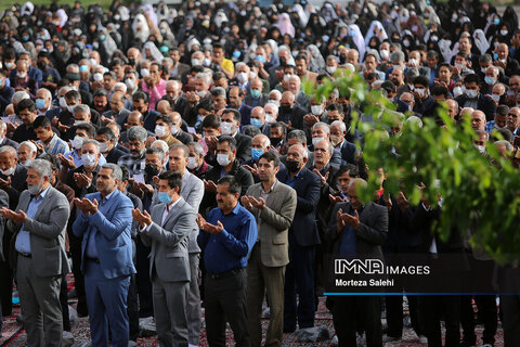 نماز عید فطر در کرکوند مبارکه