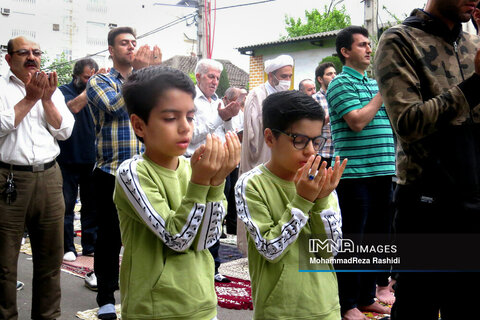 نماز عید فطر در آستارا