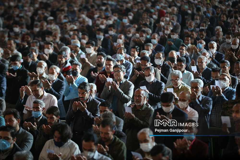 نماز عید فطر به امامت رهبر انقلاب ساعت ۸ صبح اقامه می‌شود