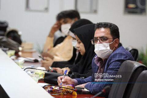 نشست خبری معاونت برنامه ریزی و توسعه سرمایه انسانی شهرداری اصفهان