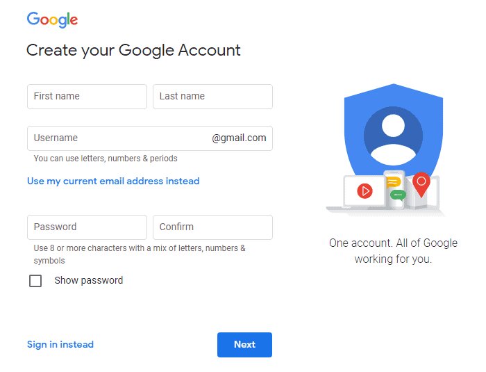 آموزش ساخت Gmail + فعال‌سازی تأیید دو مرحله‌ای گوگل