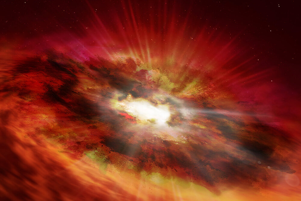 آیا کیهان به واسطه «ابرسیاه‌چاله» تشکیل شده است؟