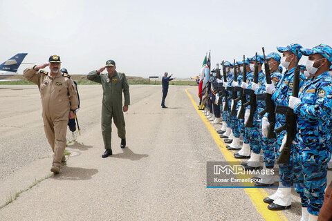 بازدید فرمانده نیروی هوایی ارتش از پایگاه شهید فکوری تبریز