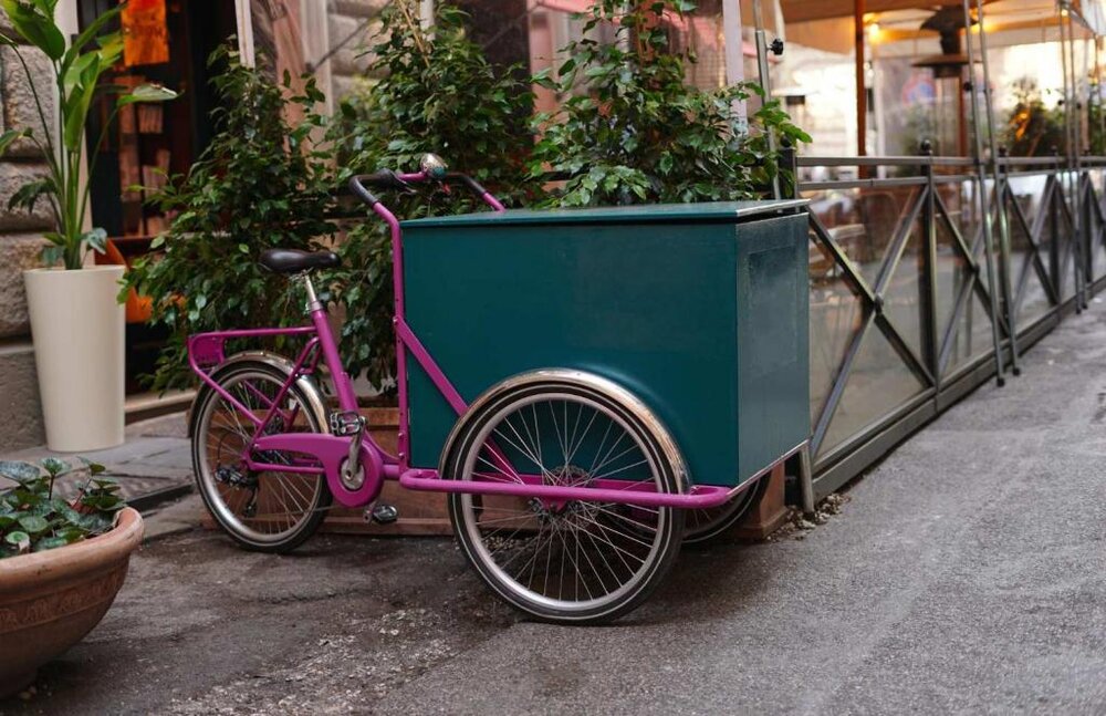 دوچرخه‌های باری الکتریکی روتردام در خدمت بازیافت