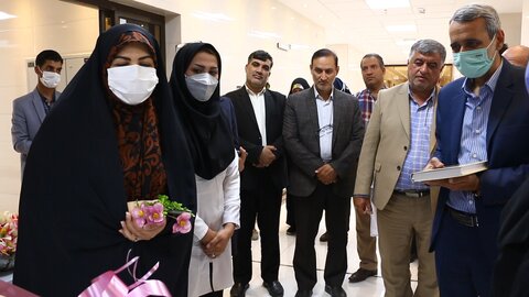 افتتاح بخش زایشگاه و نوزادان بیمارستان فردوس در منطقه ۱۵