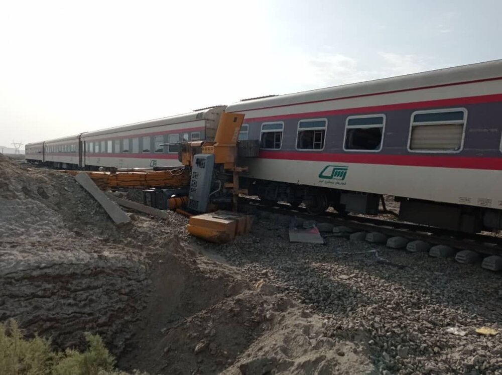 دلیل حادثه قطار مشهد-یزد اعلام شد