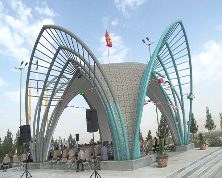 افتتاح یادمان شهدای گمنام شهر مرزی «انبارالوم»