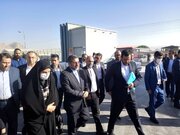 حضور وزیر ارشاد در شهرک صنعتی رازی شهرضا