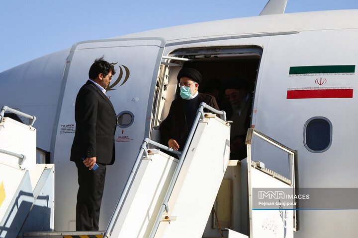 رئیس‌جمهور تهران را به مقصد عشق‌آباد ترک کرد