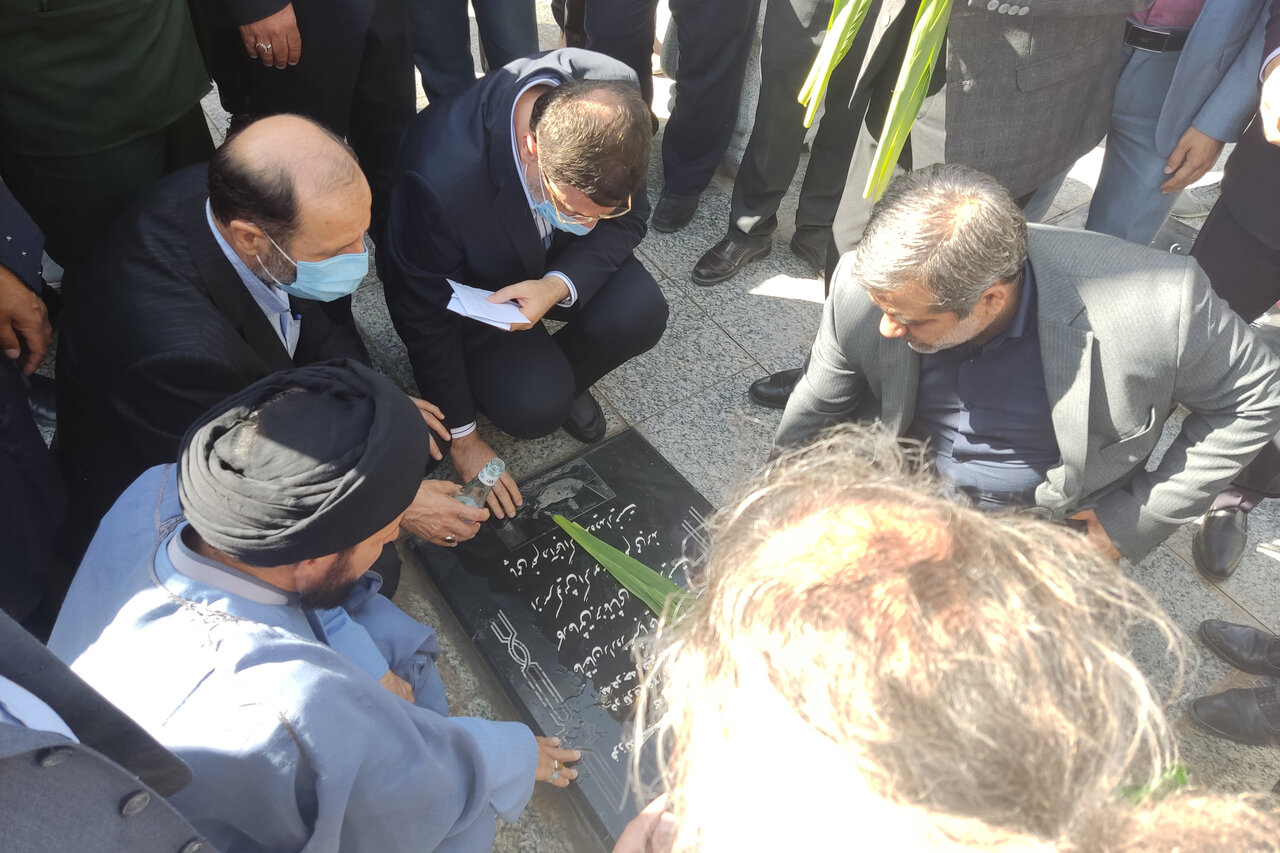 گزارش ایمنا از حضور رئیس بنیاد شهید و امور ایثارگران در نصفجهان