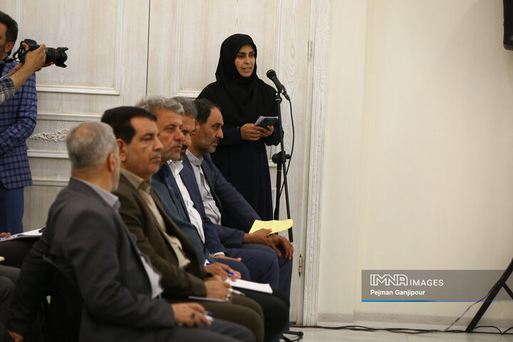 نشست خبری رئیس جمهور در اصفهان