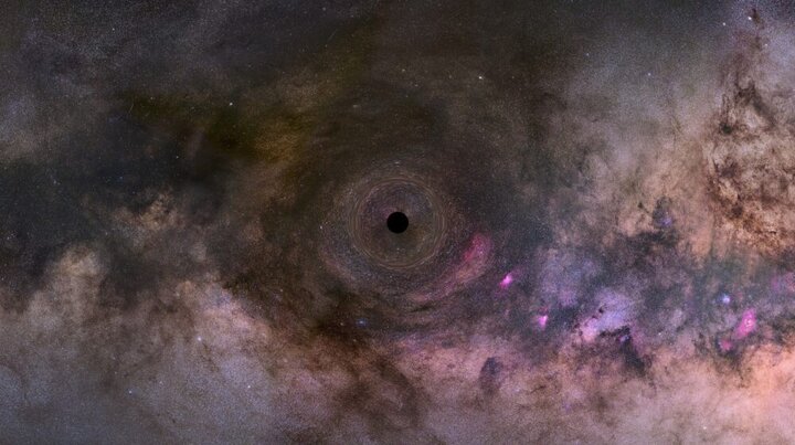کشف سیاهچاله سرگردان در فاصلۀ ۵۰۰۰ سال نوری از زمین