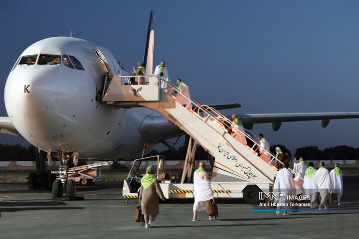 ۴ هزار زائر از استان اصفهان در راه بازگشت به کشور/بازگشت زائران در ۱۹ پرواز تا سوم مرداد