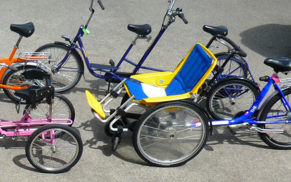 ابتکار شهر بلژیکی برای معلولان دوچرخه‌سوار
