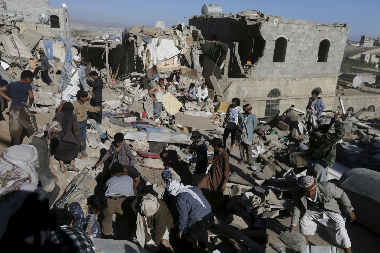 ۹ شهید و زخمی به‌دنبال حمله ائتلاف سعودی به صعده یمن