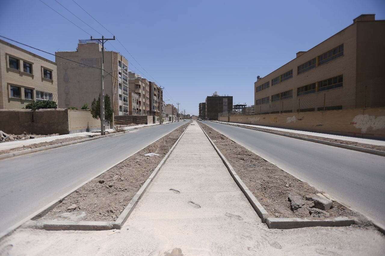 پیشرفت ۹۵ درصدی عملیات عمرانی احداث خیابان نسیم