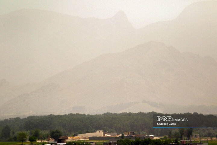آلودگی هوا در شهرستان مبارکه