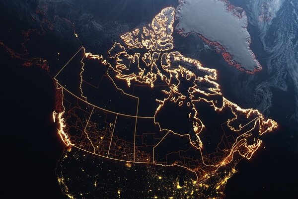 نقشه‌برداری دیجیتالی برای تحقق هدف صفر انتشار کربن در کانادا