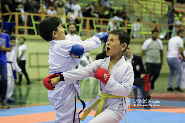 افتتاح سی و یکمین دوره مسابقات کاراته قهرمانی کشور