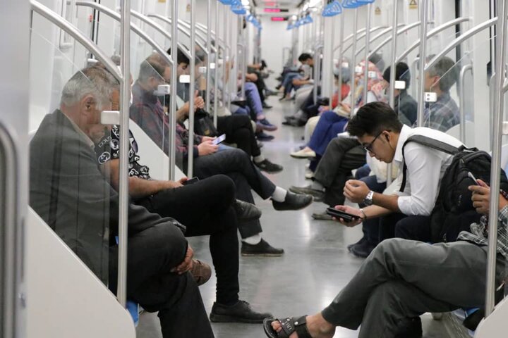  افزایش ۳۰ درصدی مسافران متروی تهران