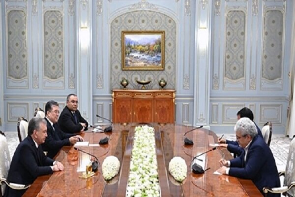 سورنا ستاری با رئیس‌جمهور ازبکستان دیدار و گفتگو کرد