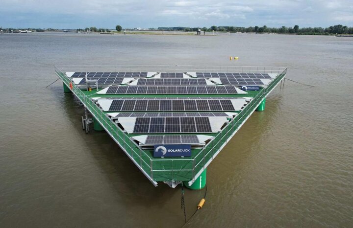 بلژیک میزبان مزرعه خورشیدی شناور