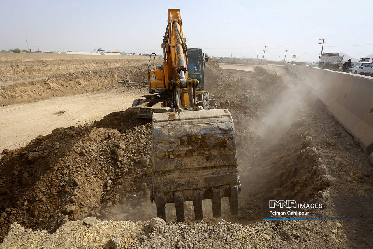 پروژه حلقه حفاظتی شهر اصفهان؛ کیلومتر ۲۵۰۰ تا ۴۰۰۰