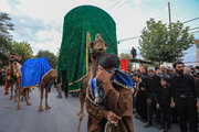 حرکت نمادین کاروان امام حسین(ع) به کربلا