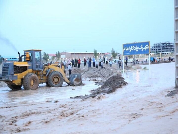 اقدامات شهرداری رفسنجان برای جبران خسارت‌های سیلاب اخیر 