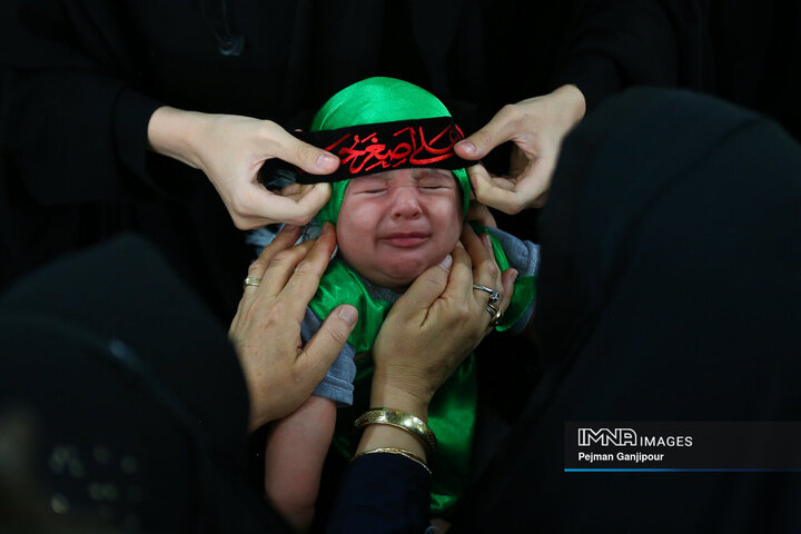 Iranian mothers pay tribute to Hazrat Ali Asghar 