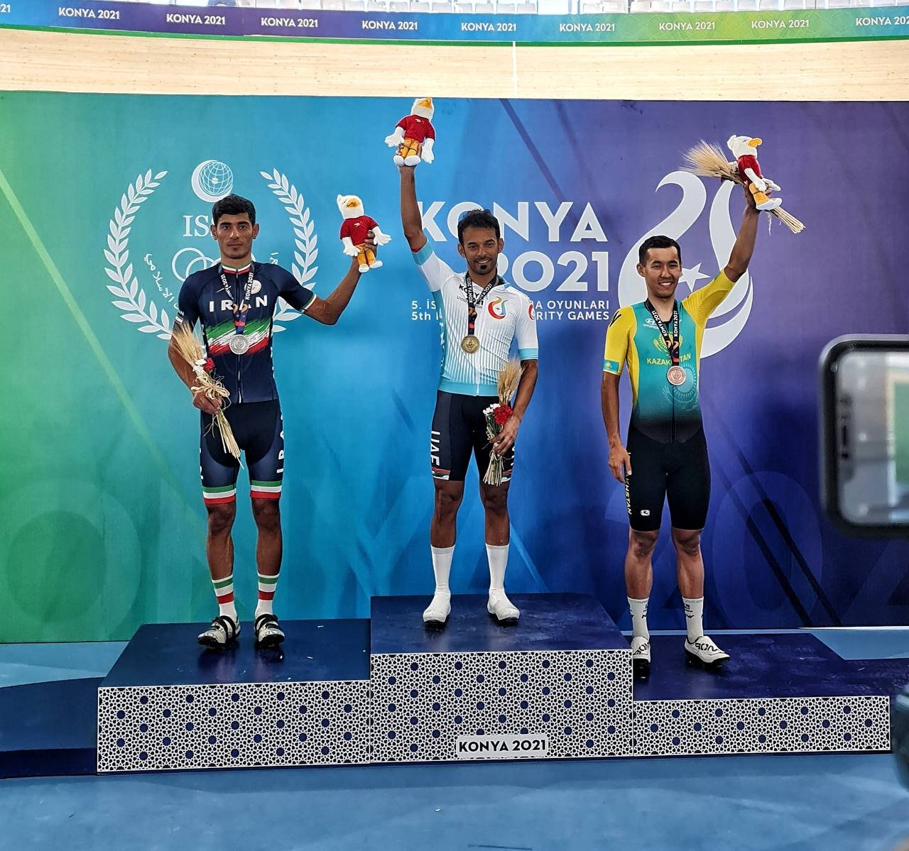 مدال نقره دوچرخه‌سواری؛ نخستین دستاورد کاروان ایران در قونیه