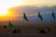 عزاداری در صحرا
