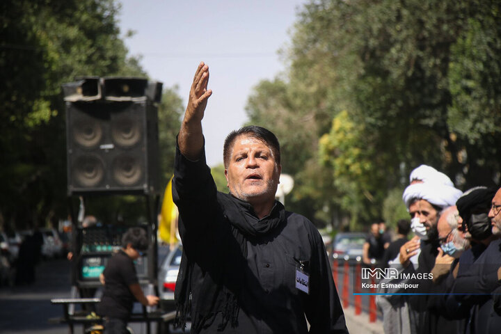 اجتماع حسینی روز عاشورا در تبریز