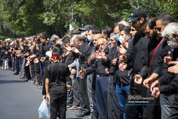 اجتماع حسینی روز عاشورا در تبریز