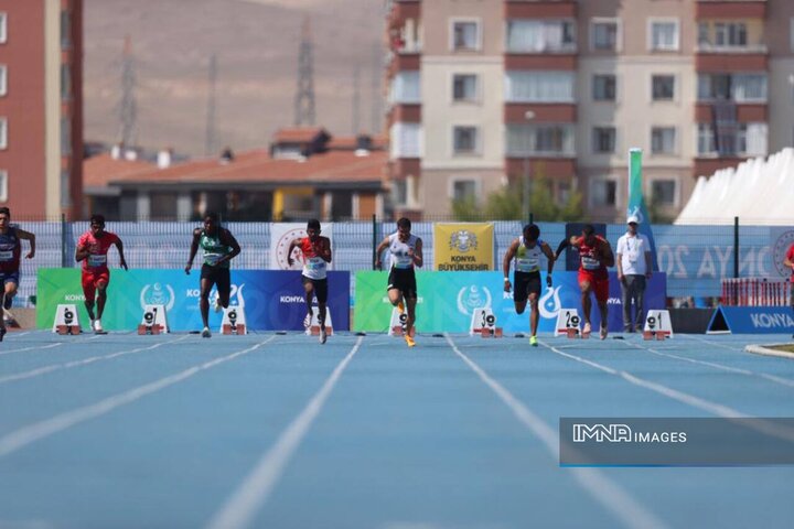 مهدی پیرجهان به فینال دوی ۴۰۰ متر با مانع صعود کرد