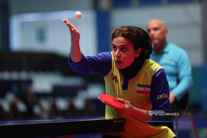 قهرمانی قاطعانه تیم‌ملی تنیس روی‌میز زنان ایران