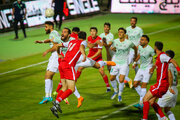 واکنش لوکادیا پس از انجام اولین بازی با لباس پرسپولیس+عکس