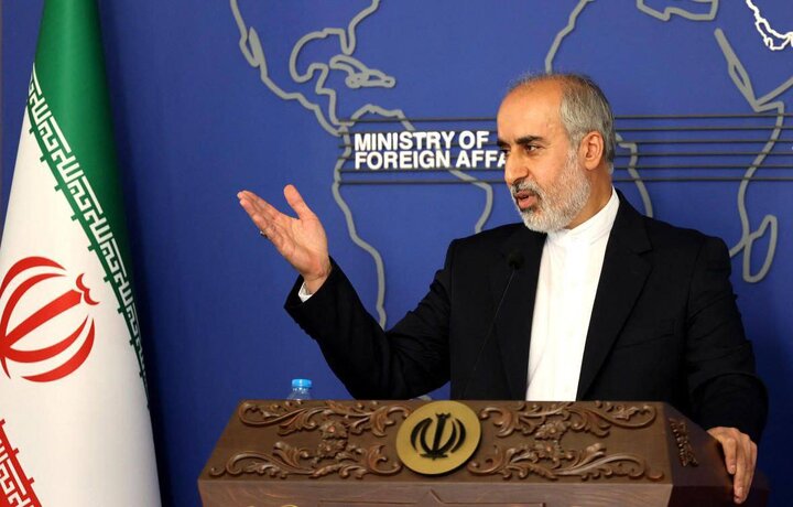 واکنش کنعانی به مواضع مداخله‌آمیز کشورهای غربی در امور داخلی ایران