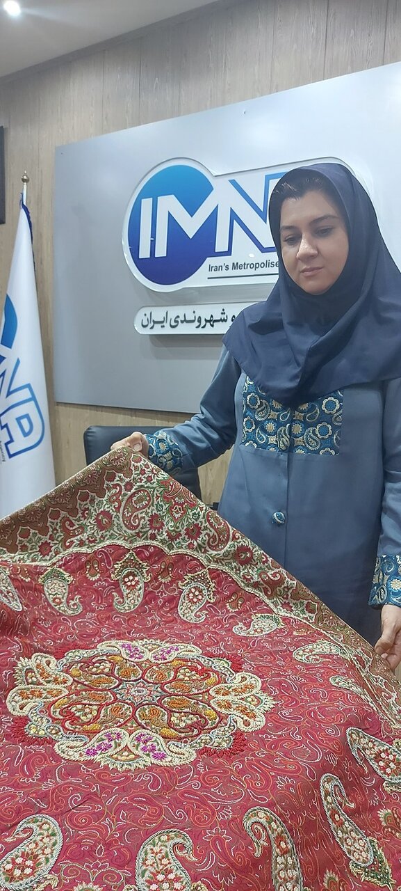 سوزن دوزی؛ هنر رو به فراموشی شهر اصفهان
