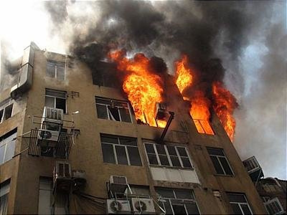 انفجار هولناک ساختمان ۴ طبقه در پرند