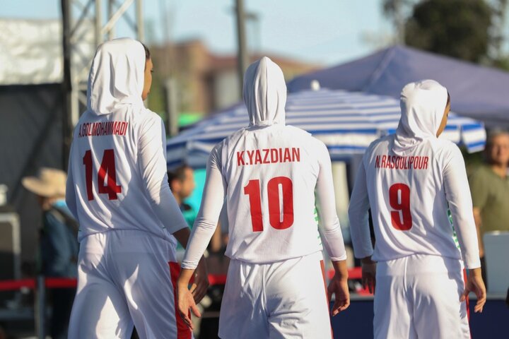 صعود تیم ملی بسکتبال سه‌نفره زنان ایران در جمع ۸ تیم برتر