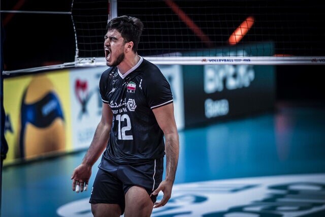 مرتضی شریفی امتیازآورترین بازیکن ایران مقابل آرژانتین