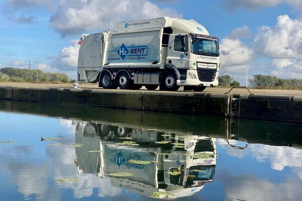 استقرار ناوگان کامیون‌های جمع‌آوری زباله هیدروژنی در اروپا