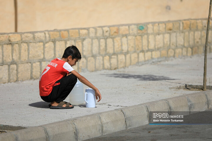 بحران آب شرب در همدان