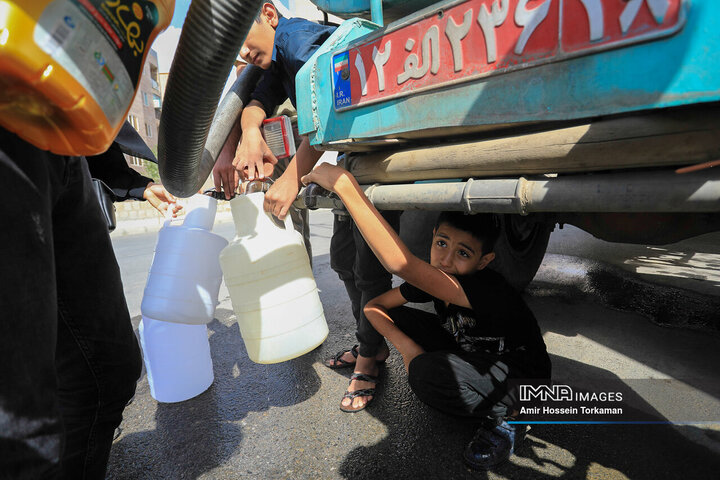 بحران آب شرب در همدان