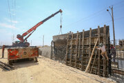 آغاز بتن‌‎ریزی عرشه شرقی پروژه میدان امام حسین (ع)
