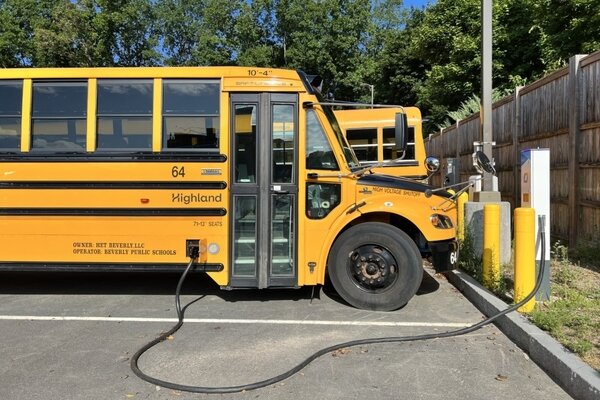 تامین انرژی شهری از اتوبوس مدارس در ماساچوست