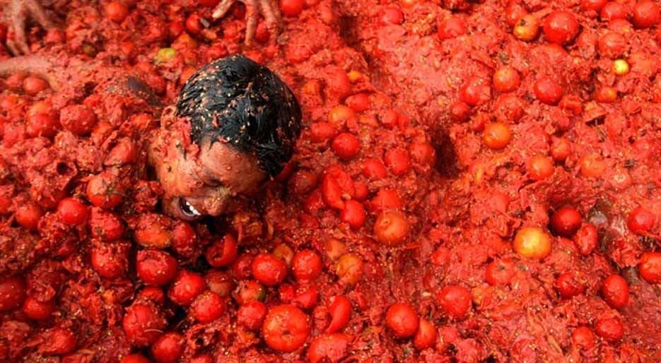 Spain’s La Tomatina festival returns after pandemic pause