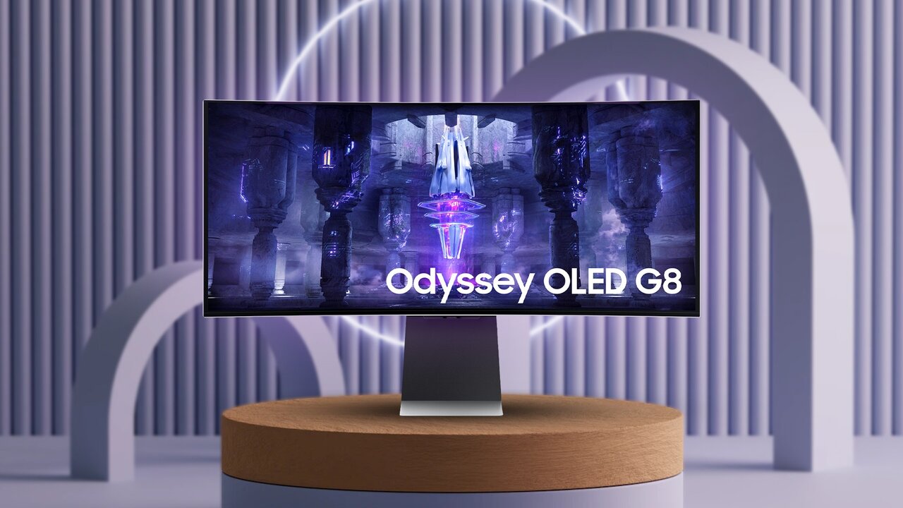 مانیتور گیمینگ Odyssey OLED G8 رونمایی شد