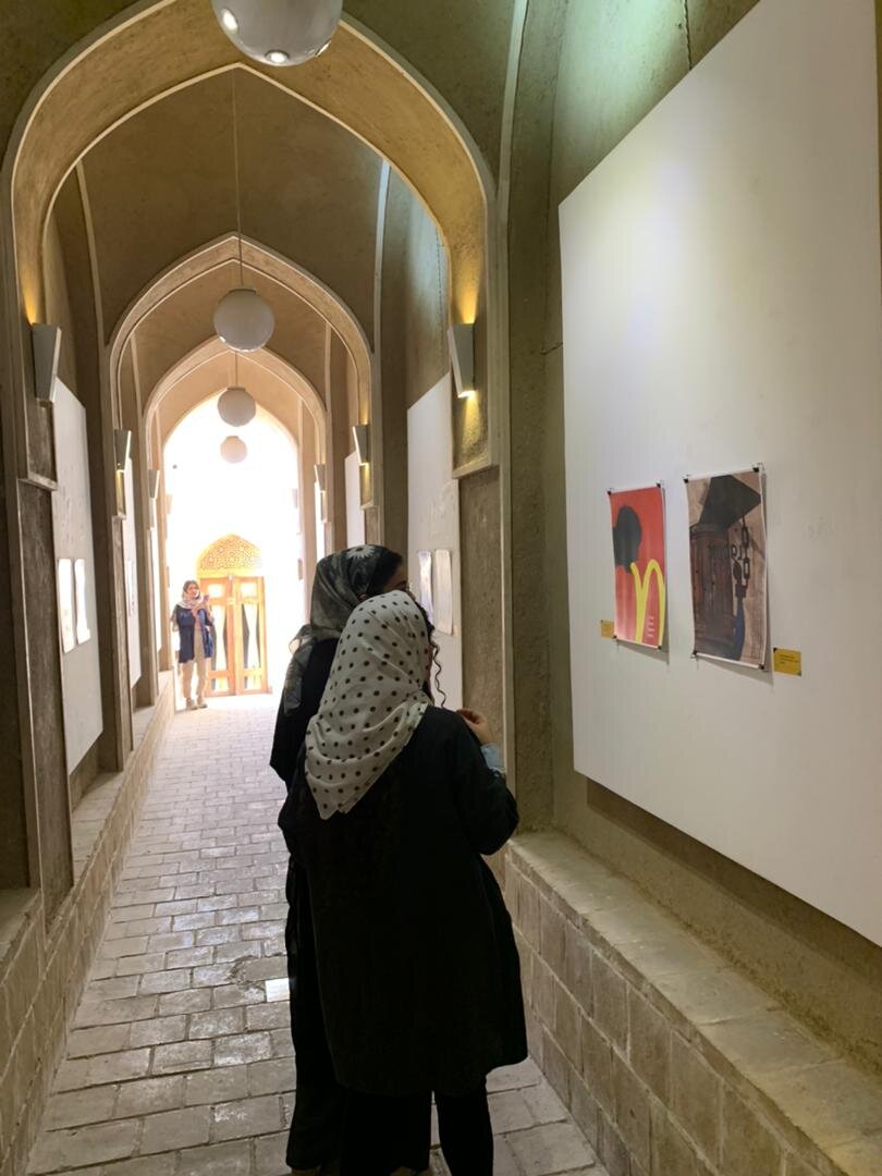 نمایشگاه «گراف آرت» در گالری اکنون اصفهان